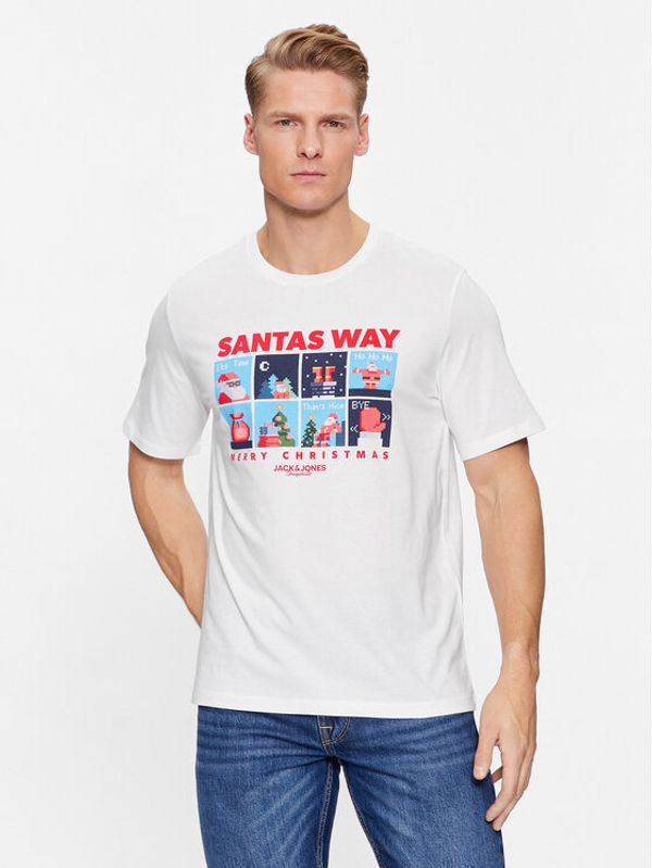 Jack&Jones Jack&Jones T-shirt 12246605 Bijela Standard Fit