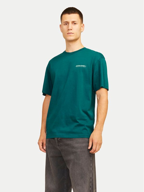 Jack&Jones Jack&Jones T-shirt Alvis 12256803 Zelena Standard Fit