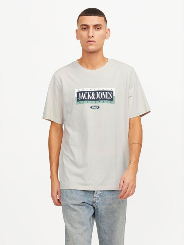 Jack&Jones Jack&Jones T-shirt Cobin 12250411 Siva Standard Fit