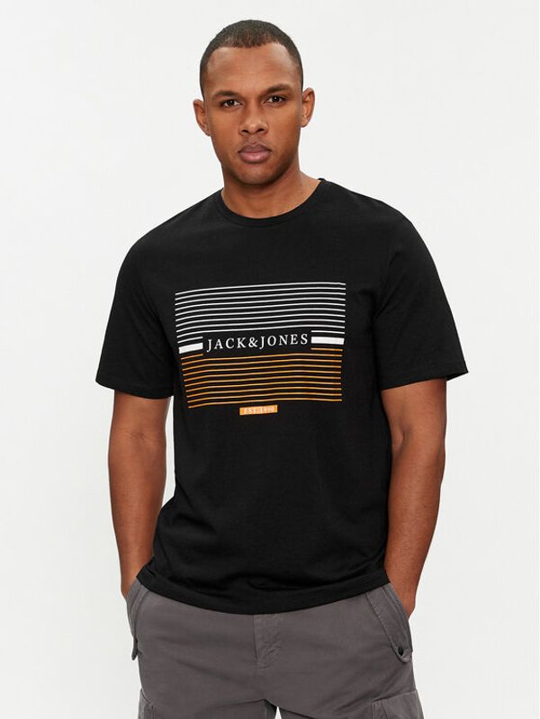 Jack&Jones Jack&Jones T-shirt Cyrus 12247810 Crna Standard Fit