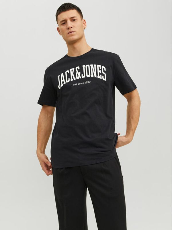 Jack&Jones Jack&Jones T-shirt Josh 12236514 Crna Relaxed Fit