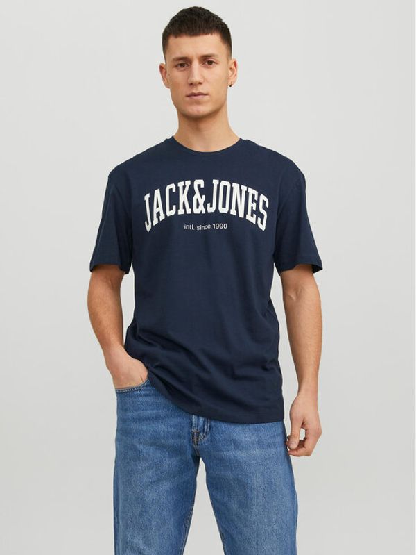 Jack&Jones Jack&Jones T-shirt Josh 12236514 Tamnoplava Relaxed Fit