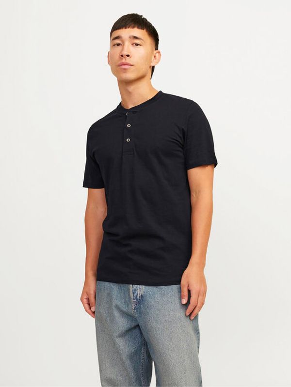 Jack&Jones Jack&Jones T-shirt Jprblunixs 12257965 Crna Slim Fit