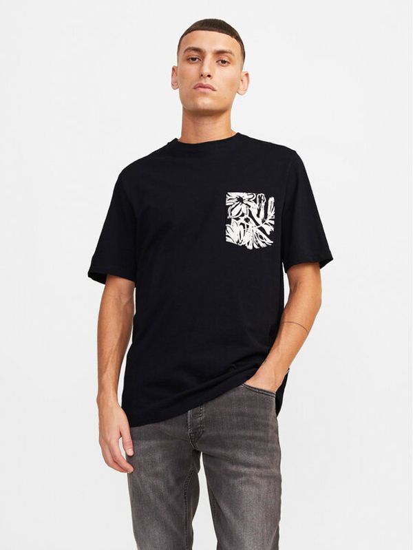 Jack&Jones Jack&Jones T-shirt Lafayette 12250435 Crna Standard Fit