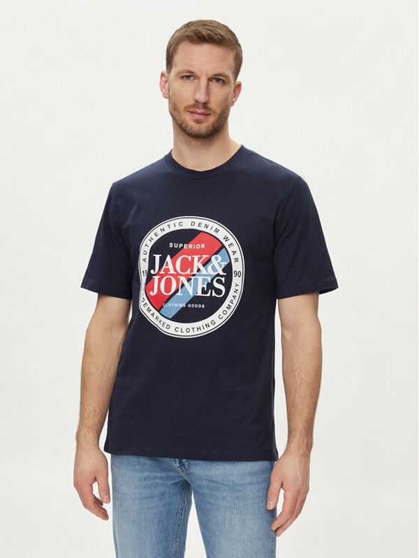 Jack&Jones Jack&Jones T-shirt Loof 12248624 Tamnoplava Standard Fit