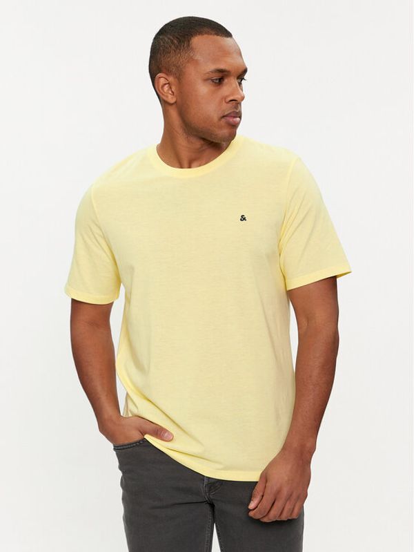 Jack&Jones Jack&Jones T-shirt Paulos 12245087 Žuta Standard Fit