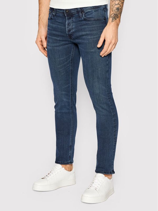 Jack&Jones Jack&Jones Traperice Glenn 12173407 Tamnoplava Slim Fit
