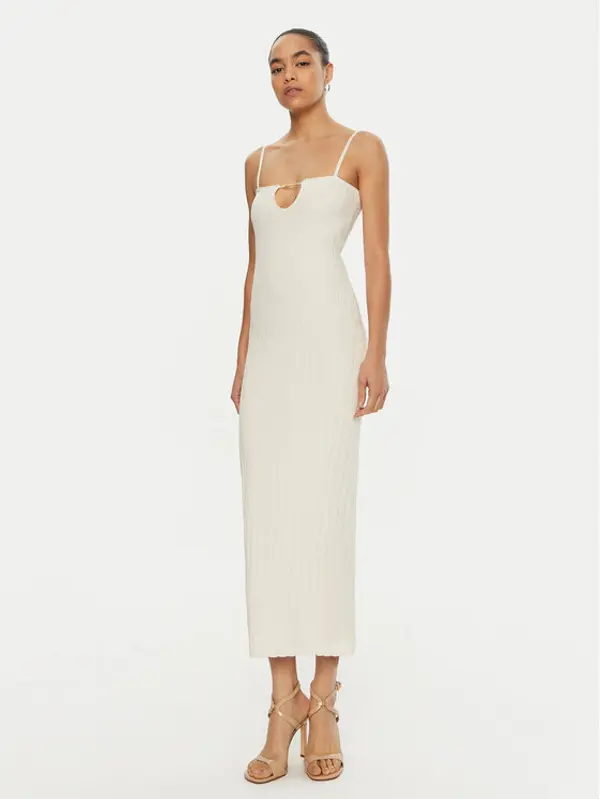 JACQUEMUS JACQUEMUS Džemper haljina 24E241KN358-2355 Bijela Regular Fit