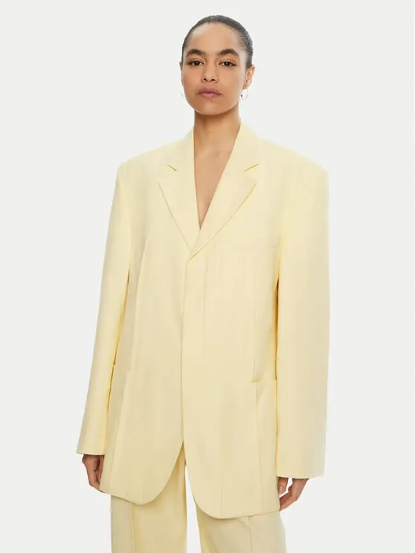 JACQUEMUS JACQUEMUS Sakoi 22E213JA101 Žuta Regular Fit