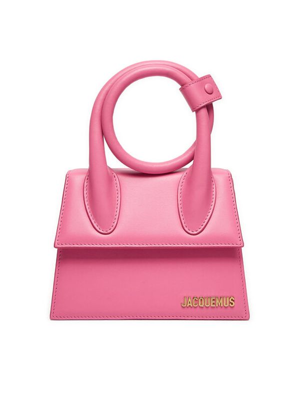 JACQUEMUS JACQUEMUS Torbica Le Chiquito Noeud 213BA005-3060 Ružičasta