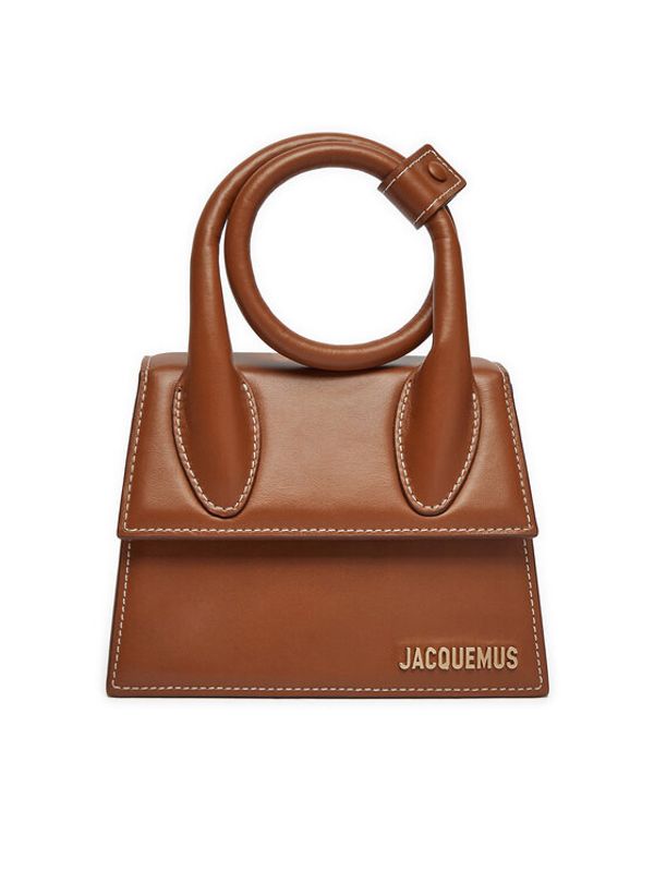 JACQUEMUS JACQUEMUS Torbica Le Chiquito Noeud 213BA005-3072 Smeđa