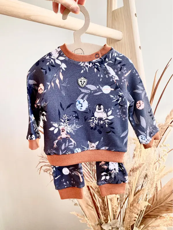 Jamiks Jamiks Trenerka Robin JZF242 Tamnoplava Regular Fit
