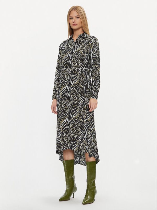 JDY JDY Haljina košulja 15308127 Crna Regular Fit