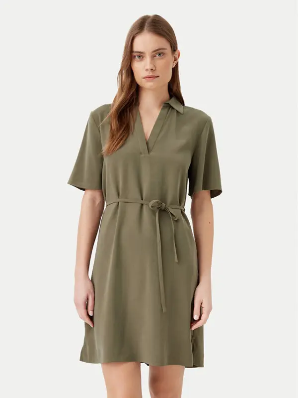JDY JDY Haljina za svaki dan Olli 15341086 Zelena Regular Fit