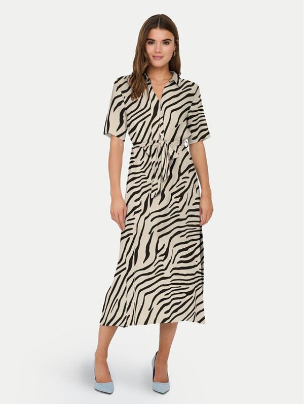 JDY JDY Haljina za svaki dan Starr 15320702 Bež Regular Fit