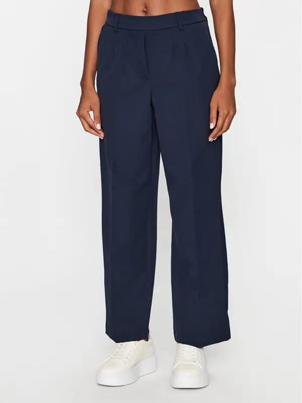 JDY JDY Hlače 15310534 Tamnoplava Straight Fit