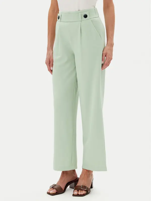 JDY JDY Hlače Geggo 15208430 Zelena Wide Leg
