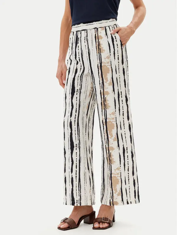 JDY JDY Hlače Troya 15339132 Bijela Wide Leg