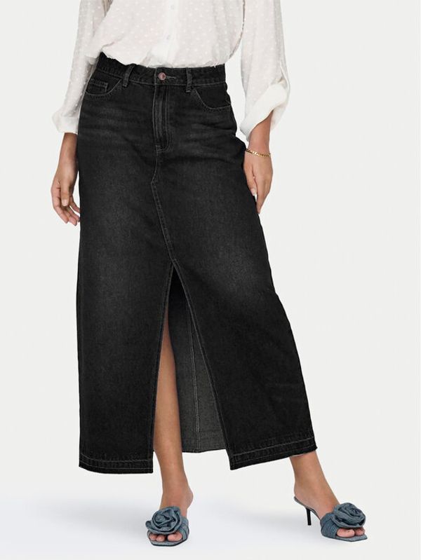 JDY JDY Jeans suknja Bella 15317441 Crna Regular Fit