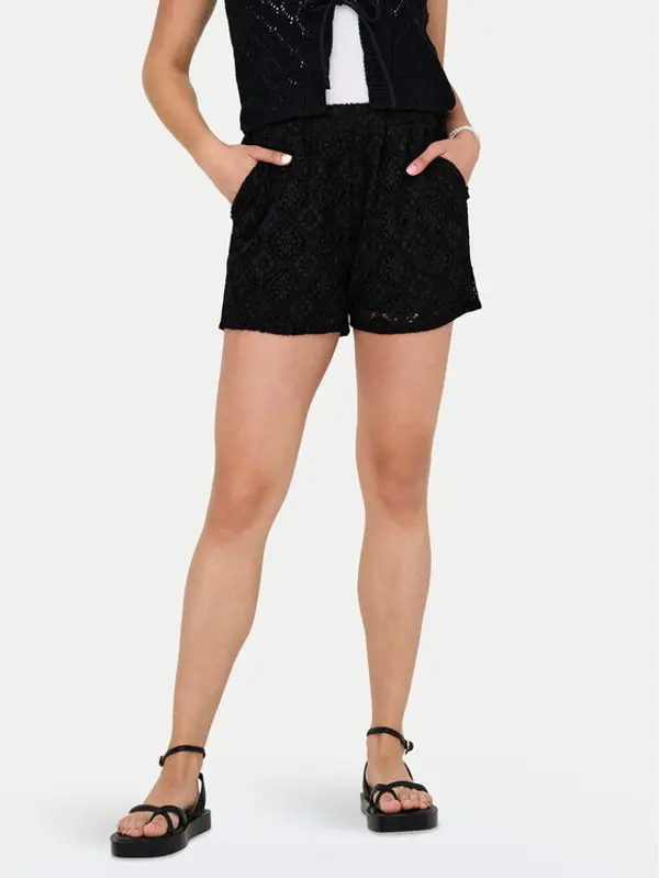 JDY JDY Kratke hlače Eva 15351501 Crna Loose Fit