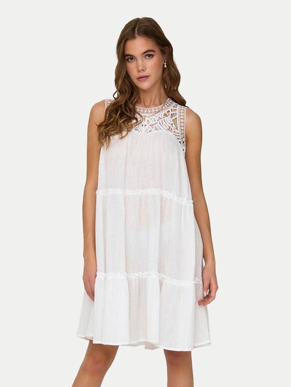 JDY JDY Ljetna haljina Oda 15323448 Bijela Regular Fit