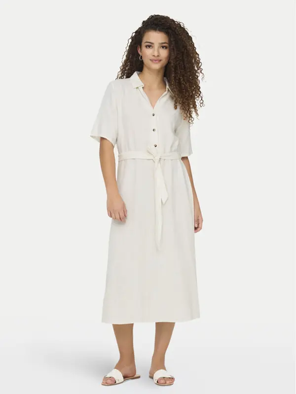 JDY JDY Ljetna haljina Say 15338771 Bijela Regular Fit