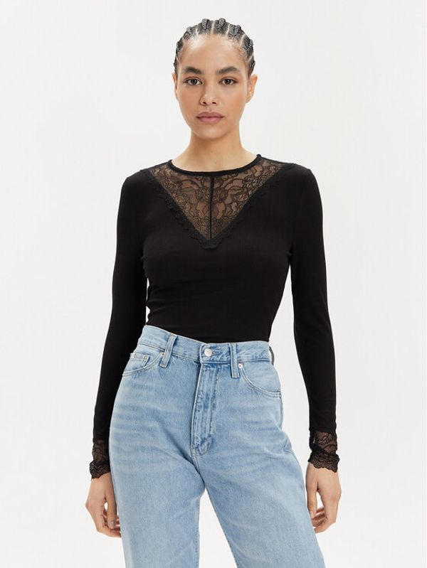 JDY JDY Majica Roxy 15317464 Crna Regular Fit