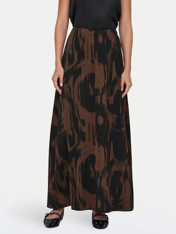 JDY JDY Maxi suknja Judy 15331472 Smeđa Regular Fit