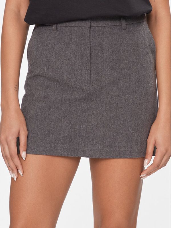 JDY JDY Mini suknja Sabina 15312394 Siva Regular Fit