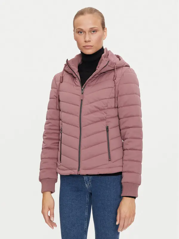 JDY JDY Pernata jakna Ebonie 15328268 Ružičasta Regular Fit