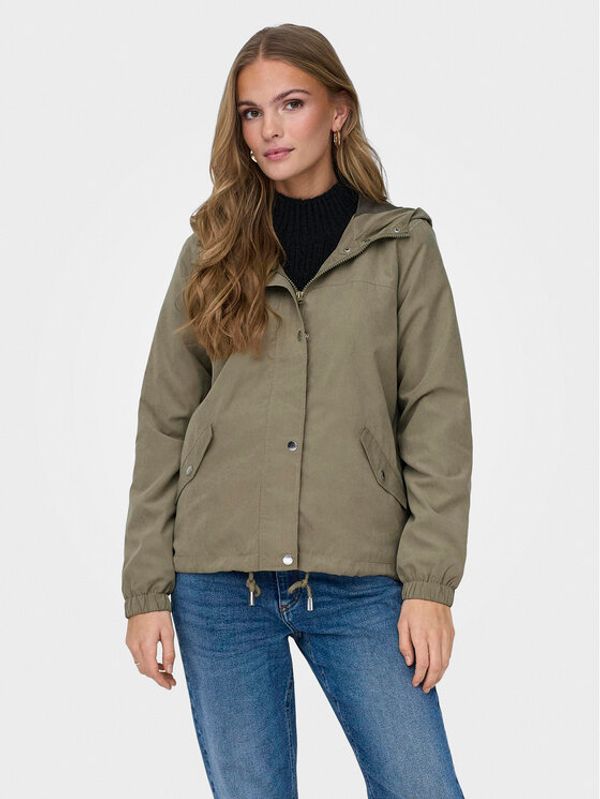 JDY JDY Prijelazna jakna New Hazel 15231644 Kaki Regular Fit