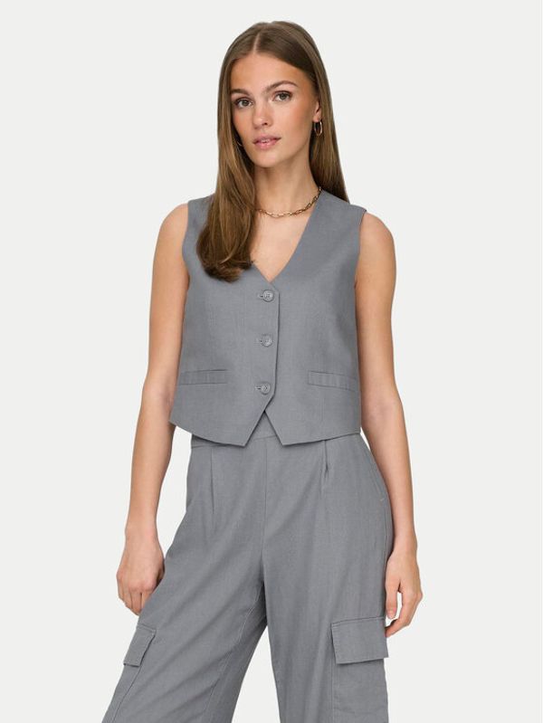 JDY JDY Prsluk Maya 15324995 Siva Regular Fit