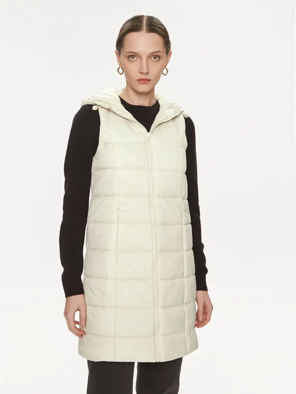 JDY JDY Sportski prsluk Zulu Spring 15311856 Écru Regular Fit
