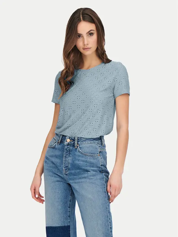 JDY JDY T-shirt 15158450 Svijetloplava Regular Fit