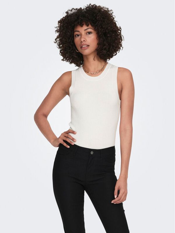 JDY JDY Top Aya 15287501 Bijela Slim Fit