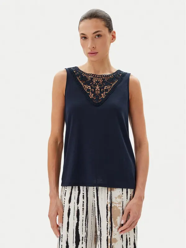 JDY JDY Top Dodo 15296246 Tamnoplava Regular Fit