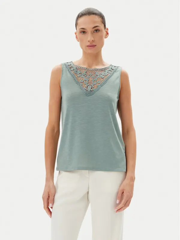 JDY JDY Top Dodo 15296246 Zelena Regular Fit
