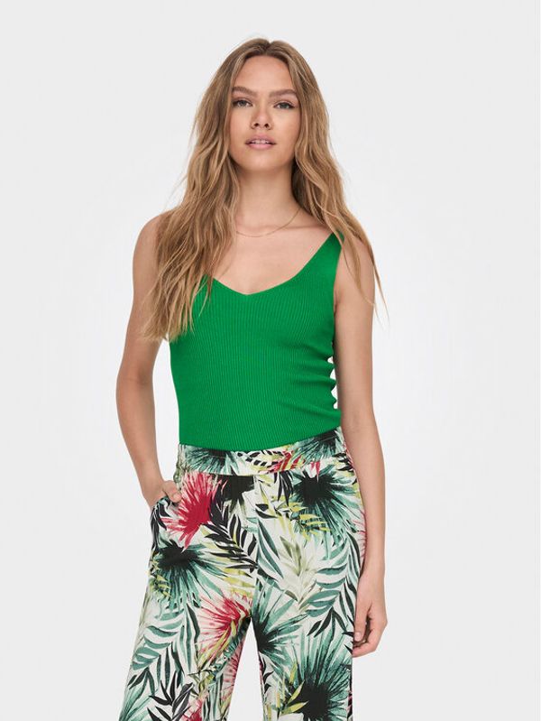 JDY JDY Top Nanna 15180497 Zelena Slim Fit