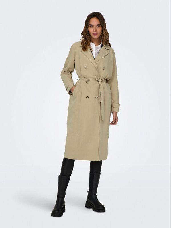 JDY JDY Trench Panther 15281785 Bež Regular Fit
