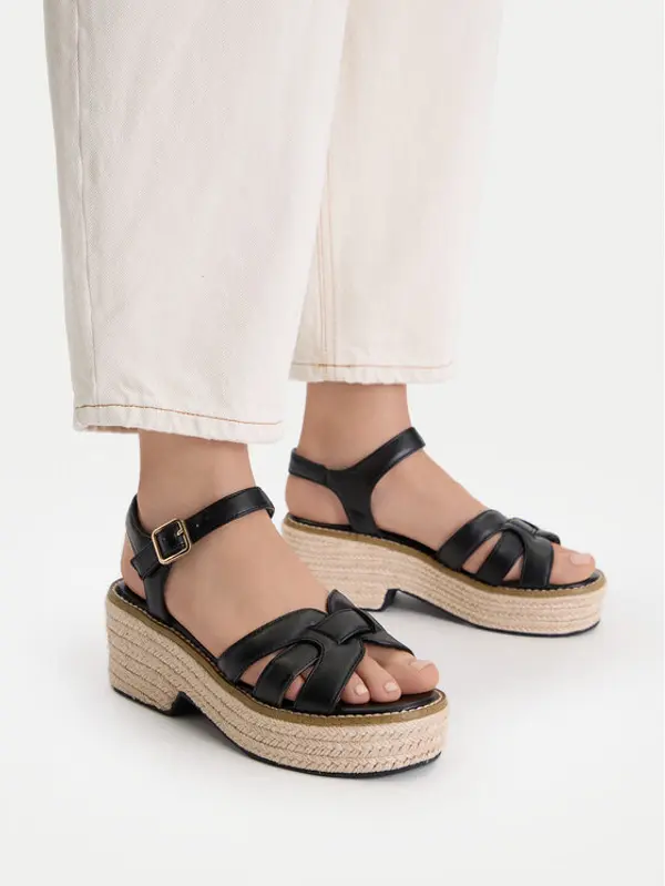Jenny JENNY Espadrile CEO-HJY020445A-1 Crna