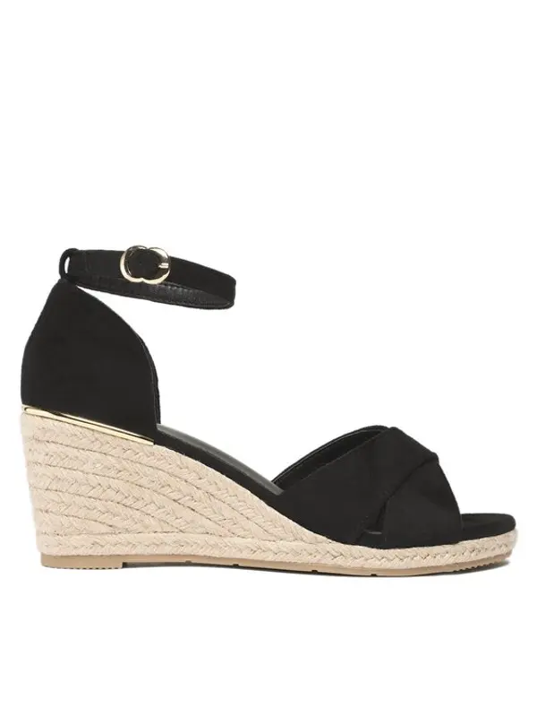 Jenny Fairy Jenny Fairy Espadrile WSS20802-01 Crna