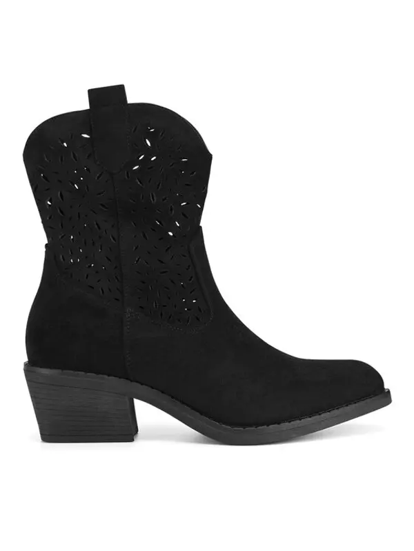 Jenny Fairy Jenny Fairy Kaubojske čizme WFA2878-1 Crna