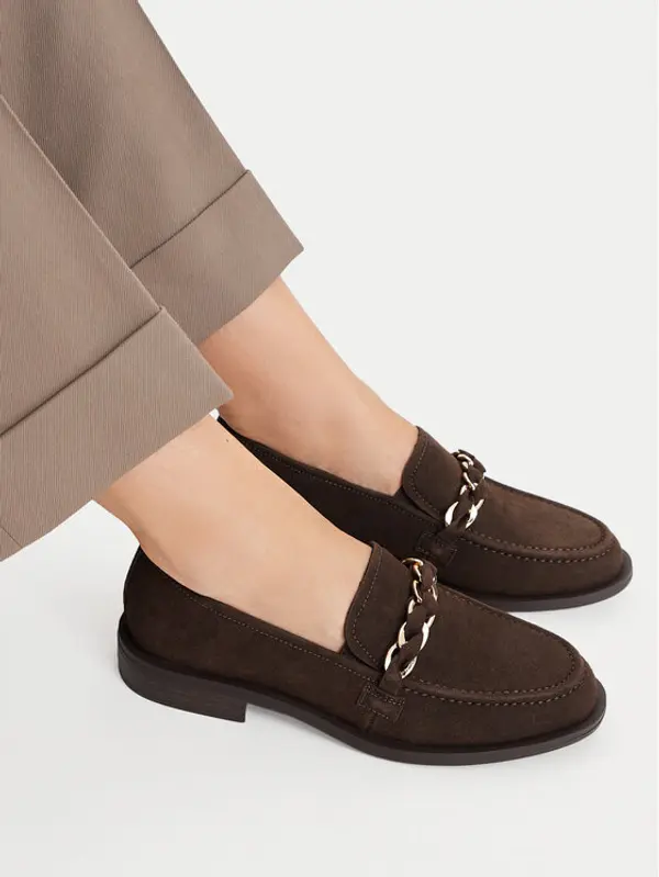 Jenny JENNY Loaferice CEO-HY1666-5 Tamno smeđa