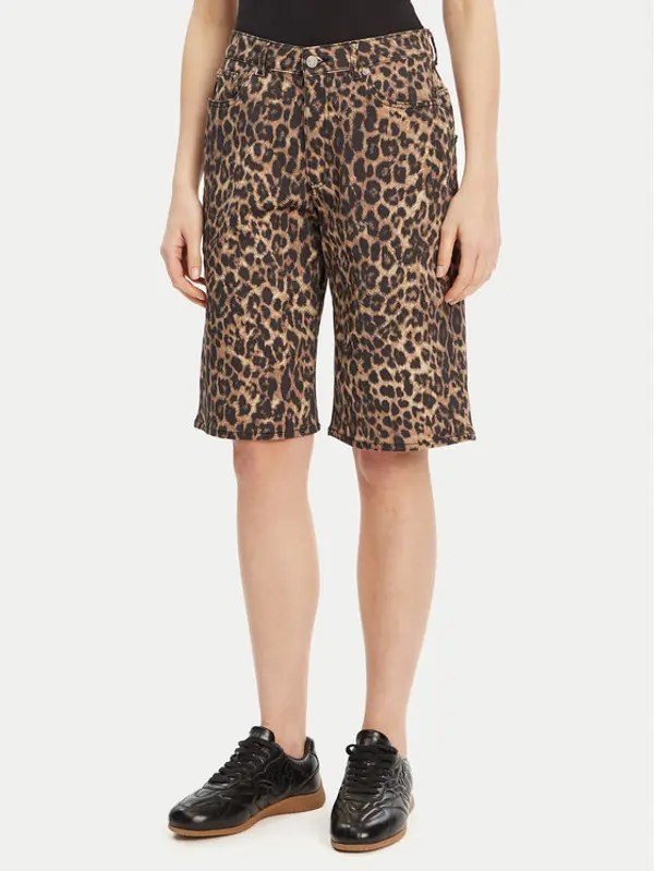JJXX JJXX Bermude Sarah 12283781 Smeđa Baggy Fit