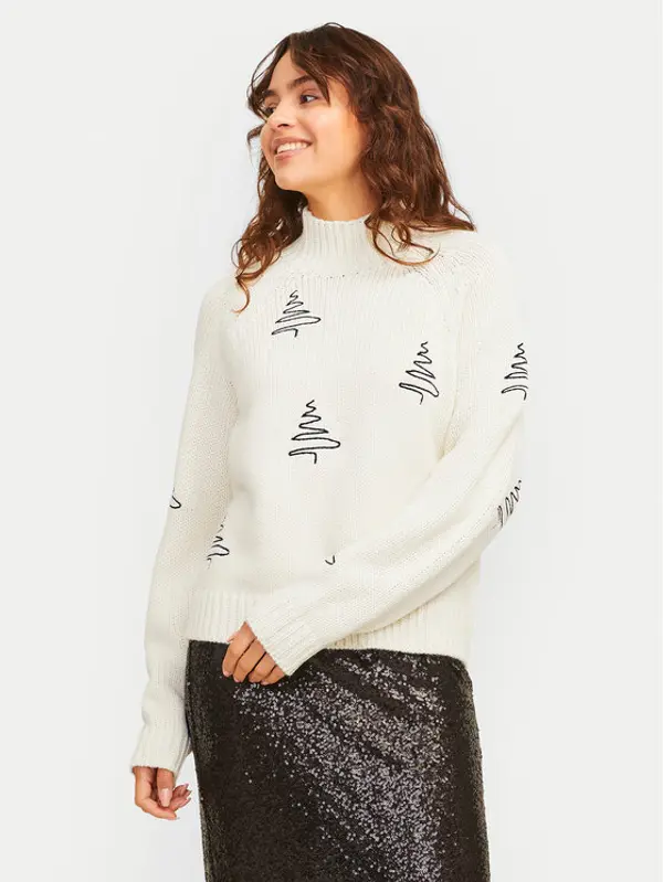 JJXX JJXX Dolčevita Hollie 12266675 Écru Regular Fit