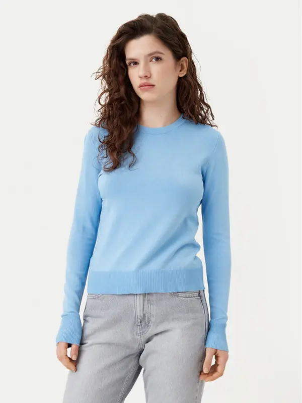 JJXX JJXX Džemper Cara 12255368 Plava Slim Fit