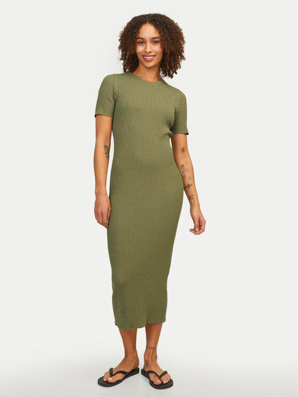 JJXX JJXX Džemper haljina Ellie 12254342 Zelena Slim Fit
