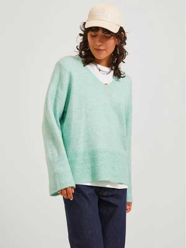 JJXX JJXX Džemper Lica 12246506 Zelena Regular Fit
