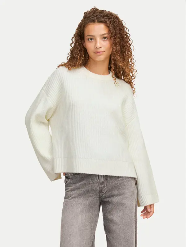 JJXX JJXX Džemper Sigga 12255358 Écru Relaxed Fit