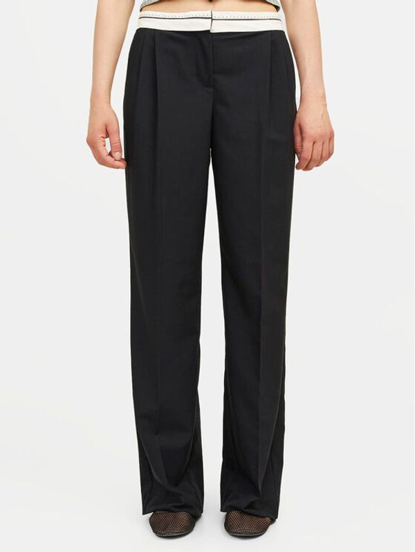 JJXX JJXX Hlače Ellis 12261522 Crna Loose Fit
